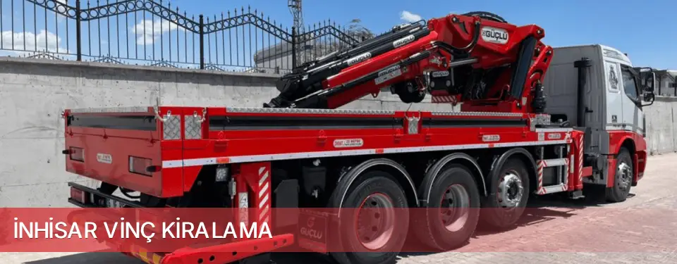 İnhisar İlçemi Vinç Kiralama